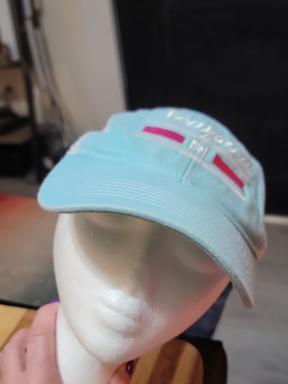 Light Blue Embroidered Baseball Cap - Unknown Brand
